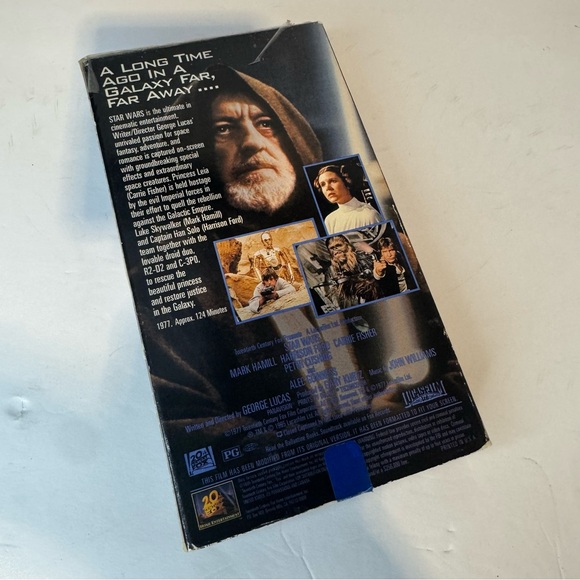 Star Wars: A New Hope VHS 1995 Lucasfilm LTD. Digitally Mastered - Picture 3 of 5